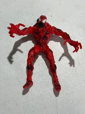 VINTAGE CARNAGE ACTION FIGURE 1997 MARVEL COMICS TOY BIZ 5" SPIDER MAN