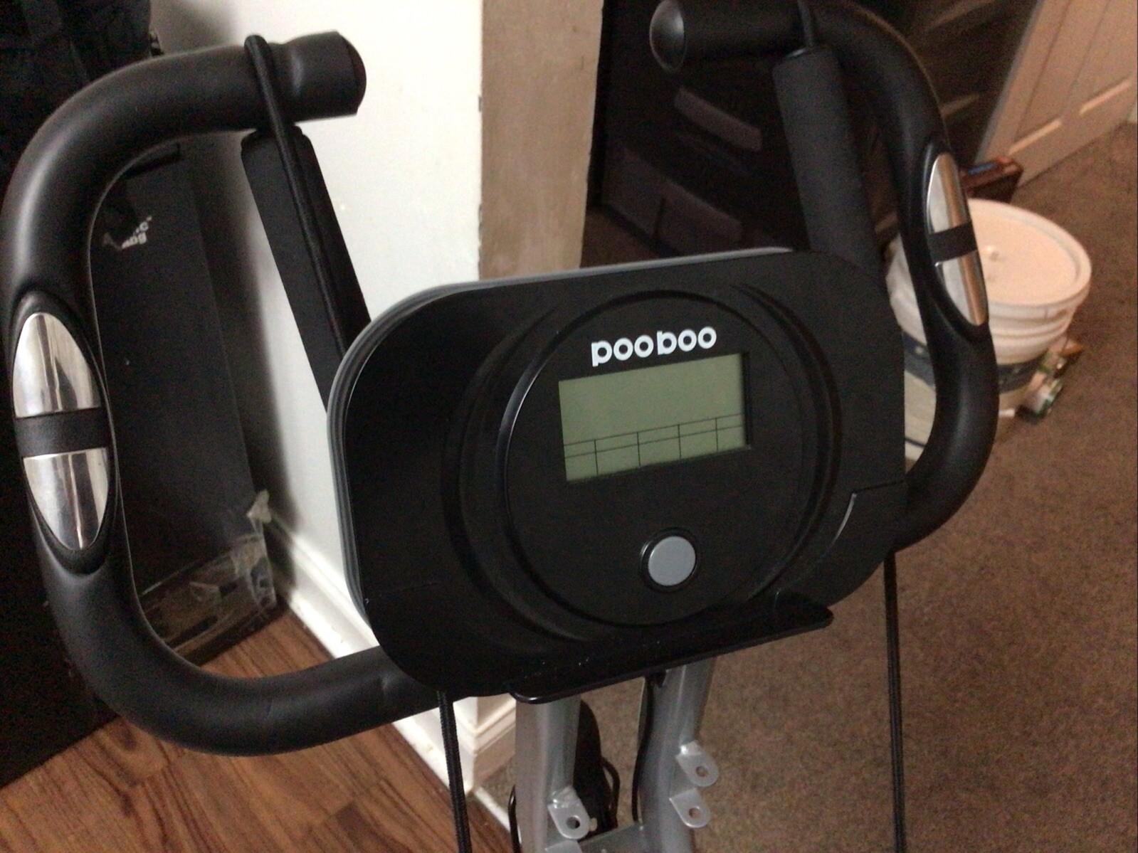 Pooboo Indoor Exercise Bike Stationary Cycling Bicycle Cardio Fitness Workout