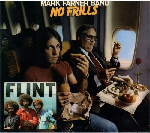 MARK FARNER BAND - NO FRILLS + FLINT - S/T 78 ex-GRAND FUNK RAILROAD 2/1 SLD CD