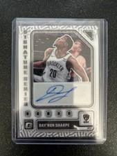 2023-24 Panini Donruss Optic Day'Ron Sharpe Signature Series Auto Nets #SS-DSP