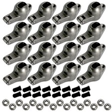 Fits Chevy Bbc 454 Engine Roller Tip Rocker Arm Set 1.7 Ratio 716 Stud Steel