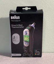 Braun Thermoscan 7 Digital Ear Thermometer, Age-Adjusted Fever Guidance All Ages