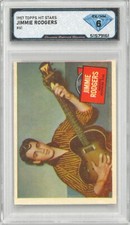 1957 Topps Hit Stars Trading Cards 16