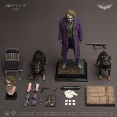 ス*】様 JND STUDIOS ダークナイト　ジョーカー　【タイプB】 JND Studio The Dark Knight Joker Action Figure 1/6 Type B Heath