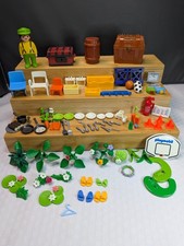 Playmobil Accessories Lot Mixed Loose Pieces Pirate, Figure, Funriture, etc. 80 
