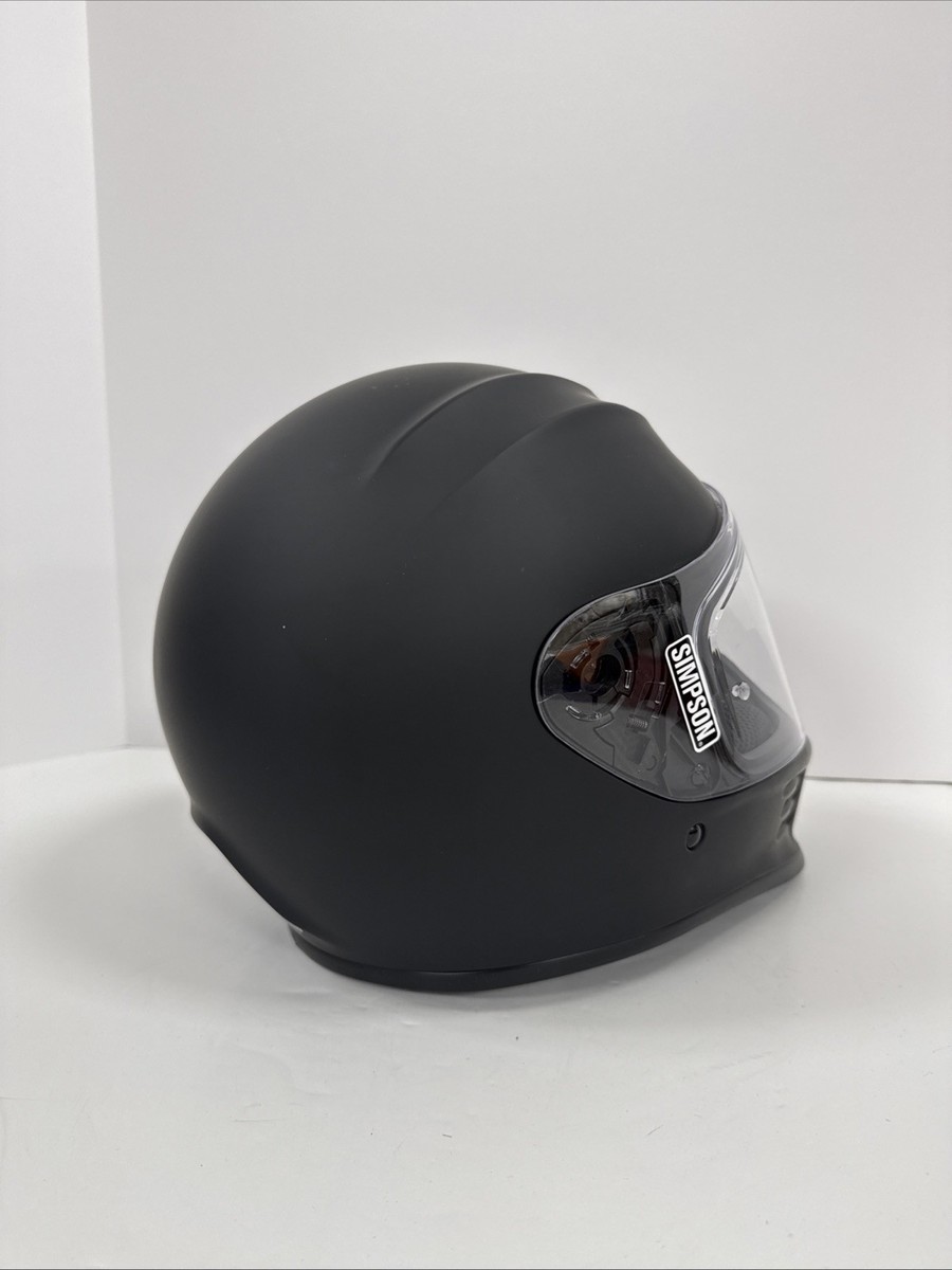 Simpson Speed Bandit Helmet Matte Black XS | eBay