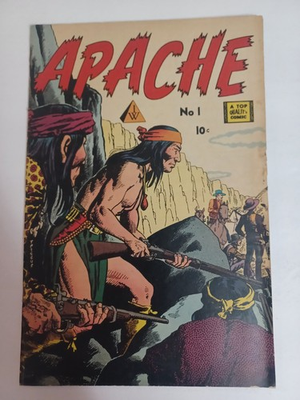 #ad Apache #1 IW Comics reprint 1963 VG $16.99