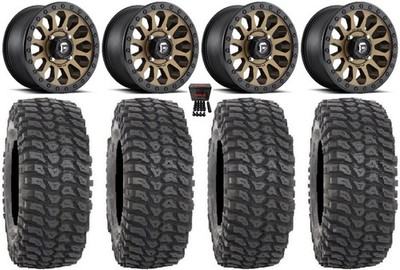 Fuel Vector BR 15'' Wheels 32'' XCR350 Tires Can-Am Maverick X3