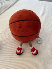 Jellycat Amuseables Sports Basketball Brand New With Tags+Dust Bag