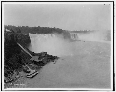 Niagara Falls,River,cliff,water bodies,docks,piers,wharves,New historic photo
