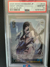 2025 WEISS SCHWARZ AZUR LANE VOL.2 SR E113 WEST VIRGINIA PSA 10 japanese