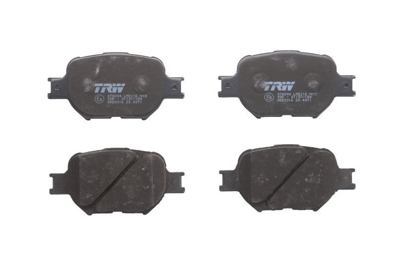 Plaquettes TRW GDB3316 anti-sifflement pour résoudre les vibrations au freinage sur OPA 1.8