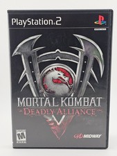 Sony Playstation 2 PS2 Mortal Kombat Deadly Alliance CIB Cleaned  Tested