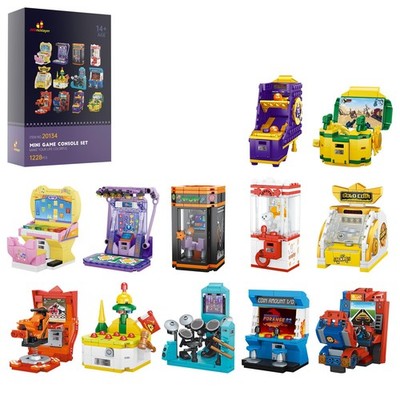 Friend SpielkonsolenBauset 20134, 12in1 MiniSpielkonsolenSammelmodell, Gastge...