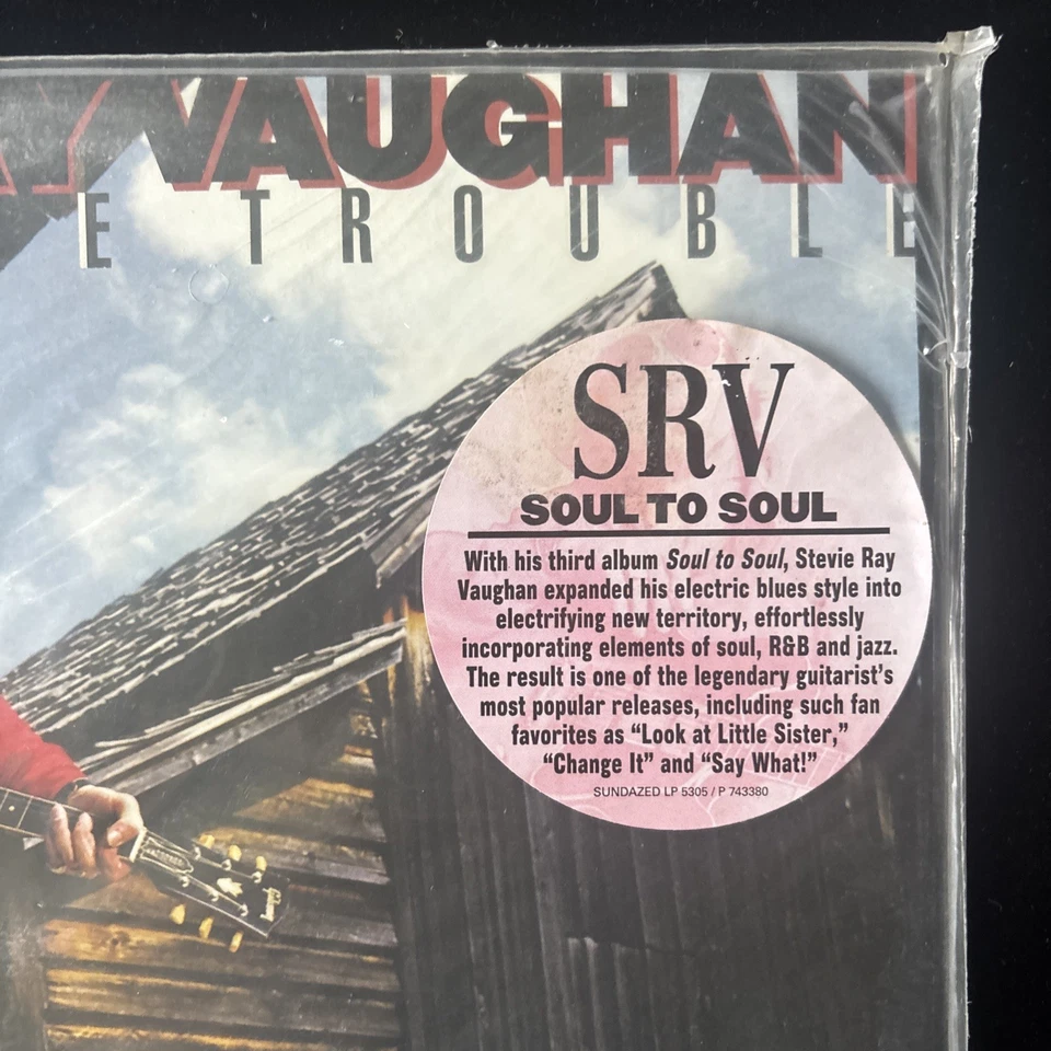 STEVIE RAY VAUGHAN - SOUL TO SOUL -Sundazed Music 5305 SEALED With Hype Sticker - Image 4 of 4