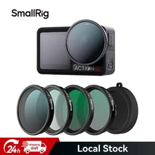 SmallRig Filter Kit for DJI Osmo Action 5 Pro/4, 5-in-1 Lens Filter Set