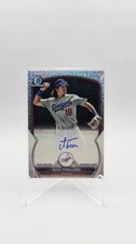 2023 Bowman Chrome Alex Freeland Mojo Refractor Auto #BCMA-AF LA Dodgers