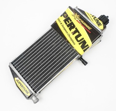 Rotax Max Kart Silver Current Style Radiator with Flap