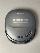 SONY Discman ESP D-242CK Portable CD Player 1995 Made in Japan - Tested Working