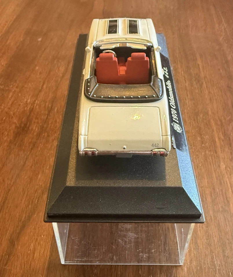 Oldsmobile 442 W-30 1970 blanco convertible 1:43 coche diecast nuevo Ray City Cruiser Foto 2 de 4