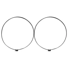 2 Pcs Retaining Fan Electric Replacement Cover Fixed for