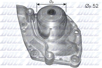 R229 Dolz Water Pump, Engine Cooling for Nissan, Renault, Suzuki