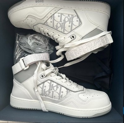 Dior B27 High-Top White Designer Sneakers Size 41 | Authentic | Fast Shipping