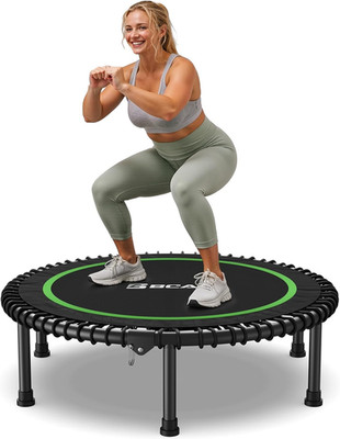  ️Mini Rebounder Trampoline 550LB 48'' Foldable Bungee Adult Fitness Indoor BT2