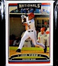 2006 Topps Chrome Washington Nationals Team Set 8 Cards RYAN ZIMMERMAN