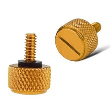 1/4''-20 Thread Motorcycle Aluminum Alloy Rear Seat Bolt Mount Screw for Gold