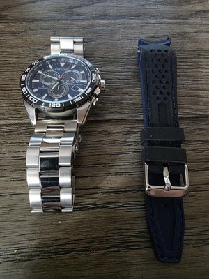 Citizen Promaster Land Chronograph Blue Dial Men's Watch CB5034-58L