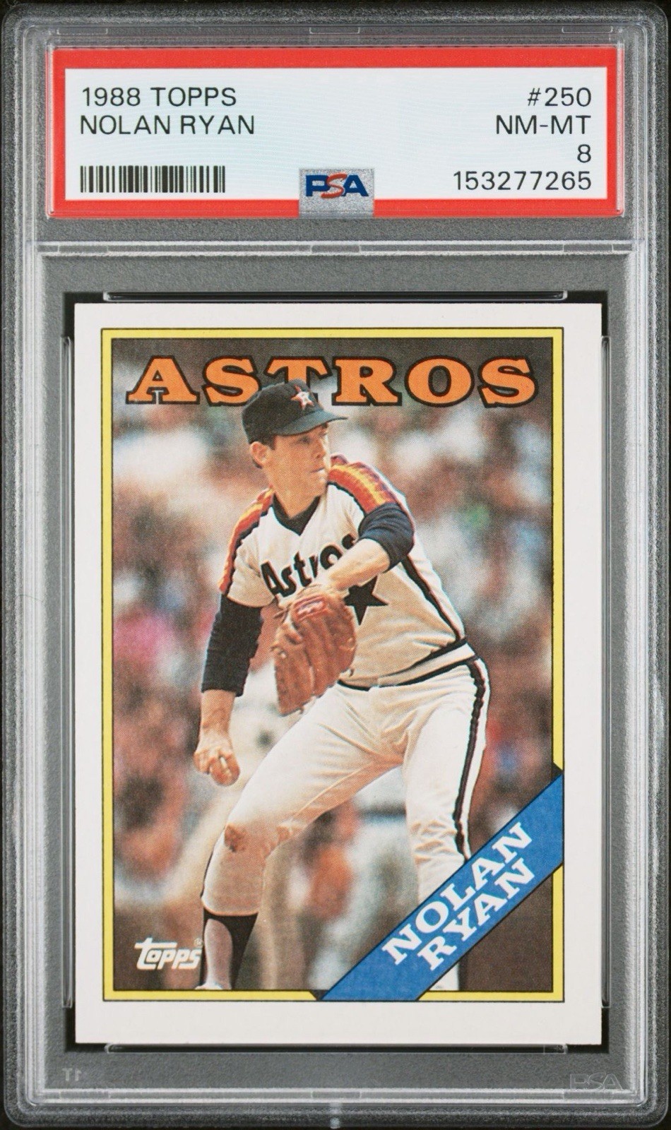 1988 Topps - Nolan Ryan #250 PSA NM-MT