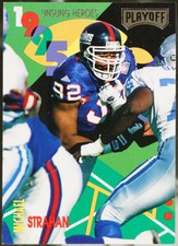 1995 Playoff Absolute #19 Michael Strahan Unsung Heroes Gold Foil Football NM