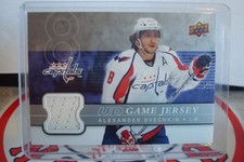 2008-09 UPPER DECK ALEXANDER OVECHKIN GAME JERSEY GJ-AO