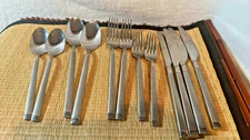 Cambridge 0-20 Silverware Set Stainless Sleek Flatware Utensils Service for 4