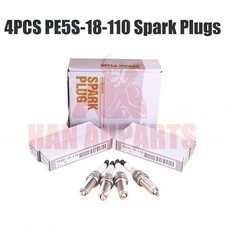 4Pcs Genuine ZC20HPR11 PE5S-18-110 Iridium Spark Plugs For Mazda 3 6 CX-3 CX-5