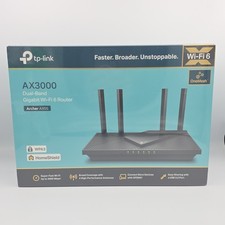 TP Link Archer AX3000 AX55 Dual Band Gigabit Wi Fi 6 Router - Blazing speed NEW