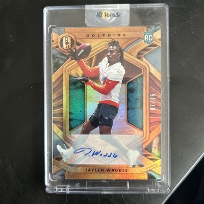 2021 Gold Standard Jaylen Waddle Auto #d 07/25  Rookie SSP