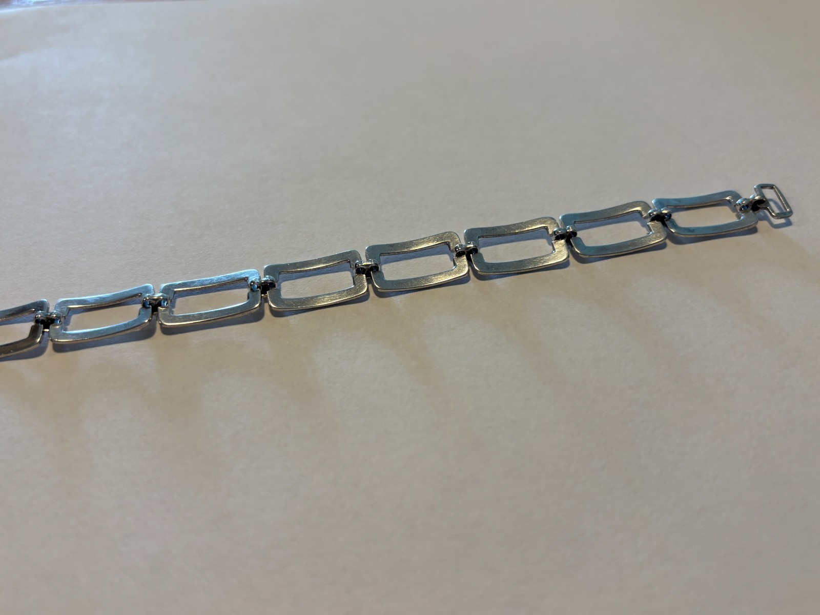 Sterling Silver Bracelet Rectangular - image 11