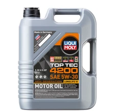 LIQUI MOLY 2011 Top Tec 4200 5W-30; 5 Liter Fully Synthetic Motor Oil Free Ship