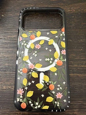 CASETiFY Impact Lite Compact Case w/ Magsafe iPhone 17 PRO MAX Citrus Lover USED