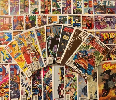Marvel Comics Lot (55 Books) X-Men Avengers Rogue SEE PHOTOS! FREE SHIPPING!