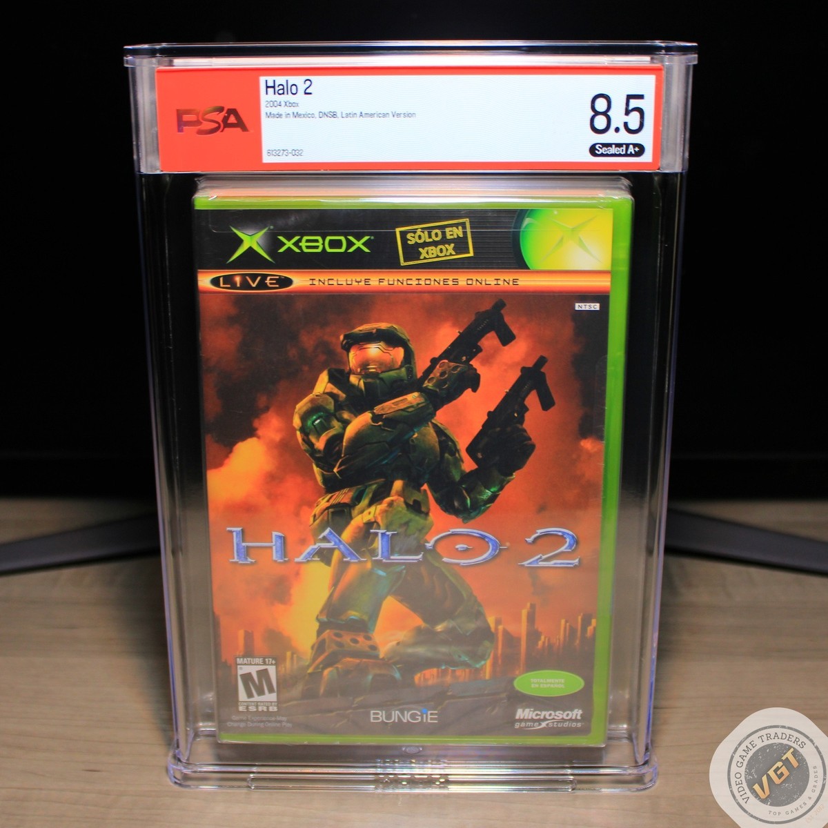PSA 8.5 A+ - SPANISH VER. Halo 2 Early Print 