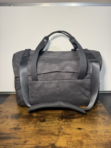 Lululemon Early Embark Duffel 27L Deep Coal Nylon Large Laptop Messenger Bag