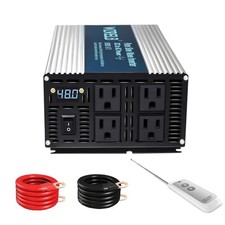 2000W Pure Sine Wave Inverter 48V DC to 110V 120V AC Power Converter 2000W 48V
