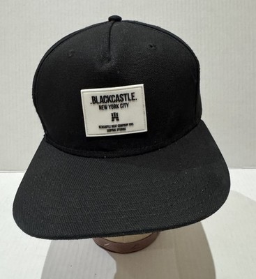 Among Equals Cotton On Blackcastle Snap Back Cap Hat Black Snapback Adjustable