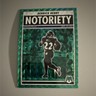 Panini 2025 Mosaic Derrick Henry #4 Baltimore Ravens Notoriety Green Mosaic