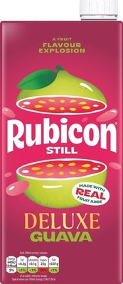 12er Pack - RUBICON Guave Fruchtsaftgetränk DELUXE (12x 1L) Guava Juice Drink KV