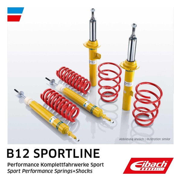 Fahrwerkssatz Federn/DäMpfer Eibach B12 Sportline E95-81-009-02-22 FüR 1P1 Seat-image