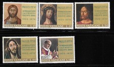 Vatican City Stamp, 1970, sc # 487-91 (5) , MNH  / va - 186